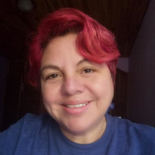 Imagen de Mildred Campos en Juristas por la Discapacidad